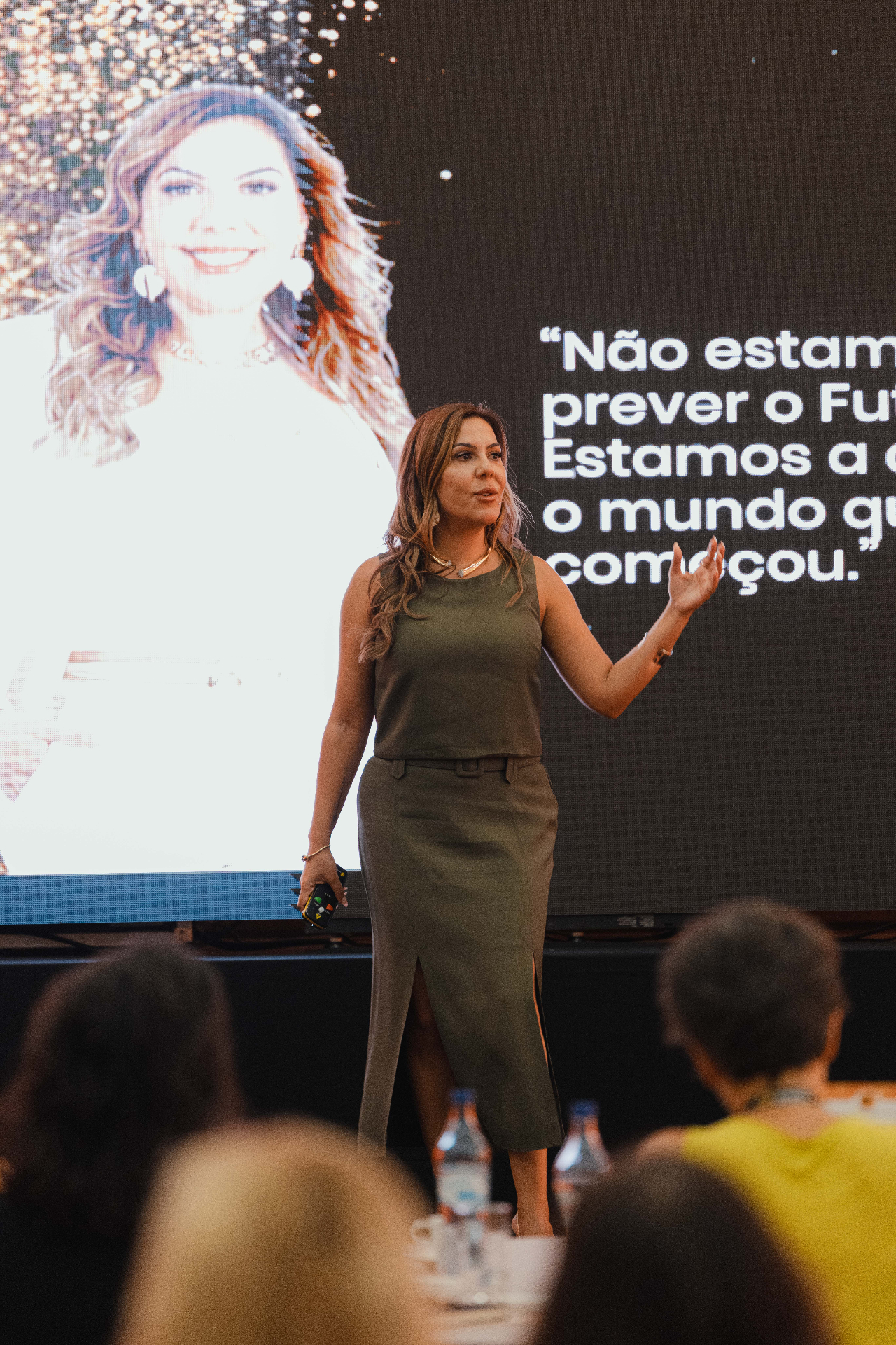 Ana Cristina Rosa em palco
